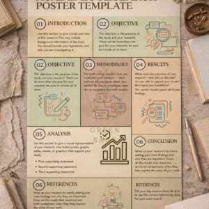 Academic Research Poster Template
