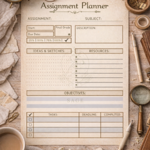 Assignment Planner
