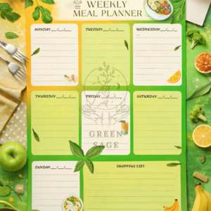 Weekly Meal Planner 2